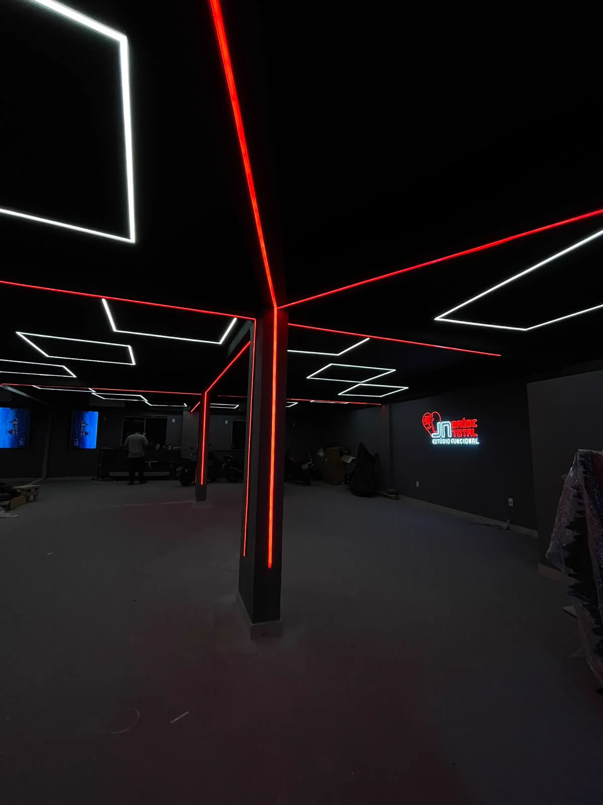 Projeto de Iluminação em Academia 02